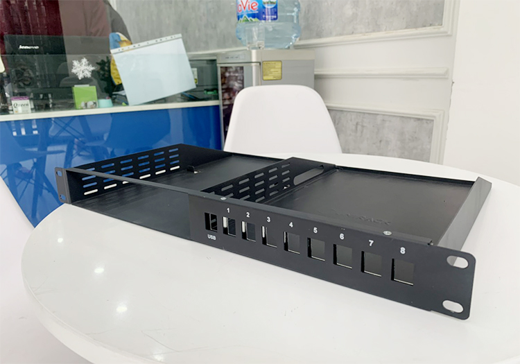khay bắt rack chuẩn 19” cho thiết bị tường lửa