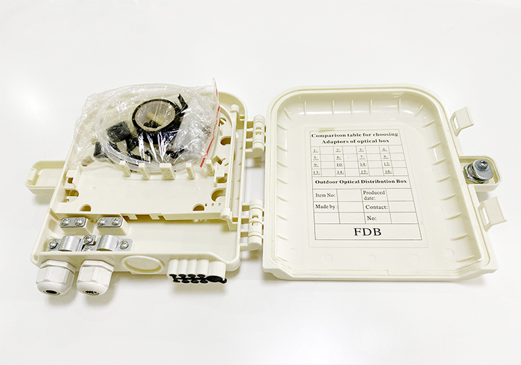 Hộp phối quang ODF 8FO ngoài trời vỏ nhựa, giá rẻ