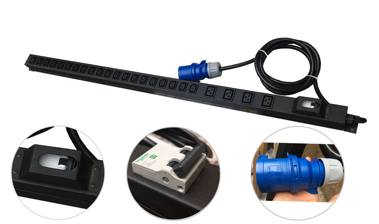Thanh quản lý nguồn PDU 24 Unirack