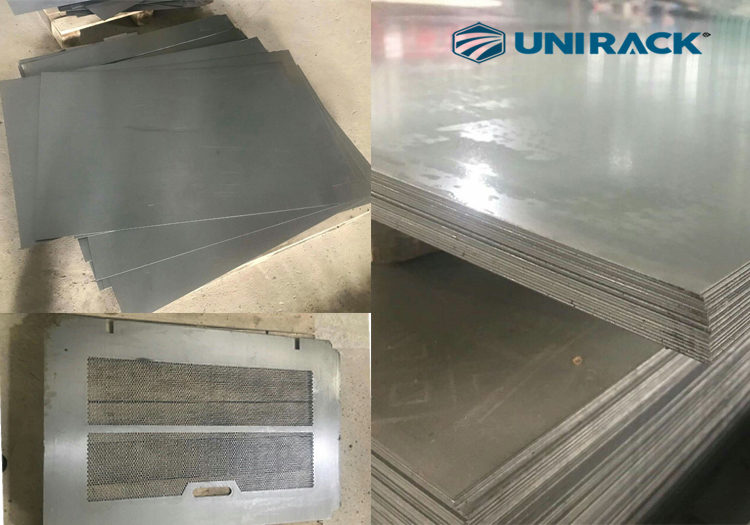 Vật liệu tôn nguyên tấm bản lớn cho tủ rack Unirack