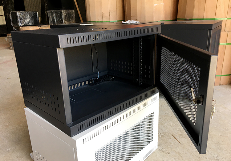 Tủ rack 6U D400, tủ mạng 6U Unirack màu đen Tủ rack 6U D400, tủ mạng 6U Unirack màu đen