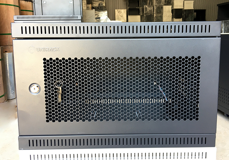 Tủ rack 6U D400, tủ mạng 6U Unirack màu đen Tủ rack 6U D400, tủ mạng 6U Unirack màu đen