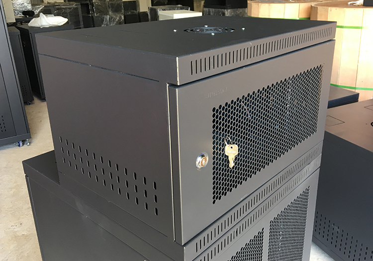 Tủ rack 6U D400, tủ mạng 6U Unirack màu đen Tủ rack 6U D400, tủ mạng 6U Unirack màu đen