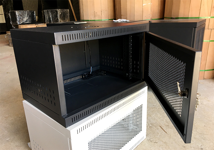 Tủ rack 6U treo tường UNIRACK 2 màu trắng, đen Tủ rack 6U treo tường UNIRACK 2 màu trắng, đen