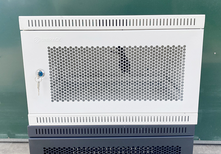 Tủ rack 6U D400, tủ mạng 6U D400 Unirack màu trắng Tủ rack 6U D400, tủ mạng 6U D400 Unirack màu trắng