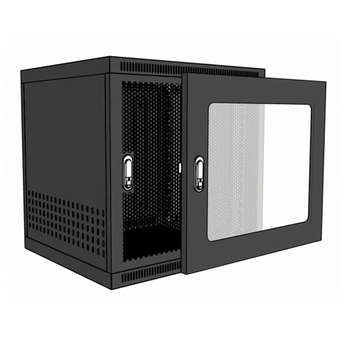 Tủ rack 10U D500 Treo tường
