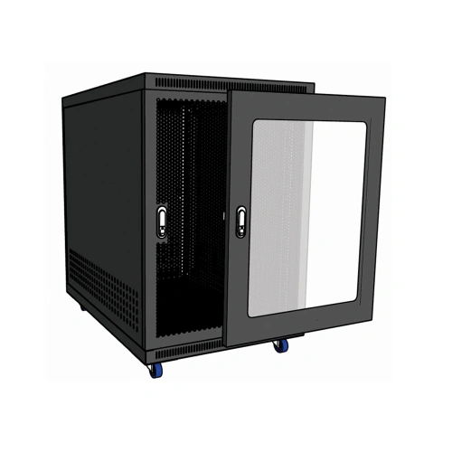Tủ rack 15U D800 Màu đen