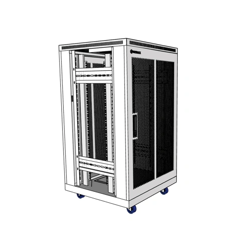 Tủ rack 20U D600 Màu trắng