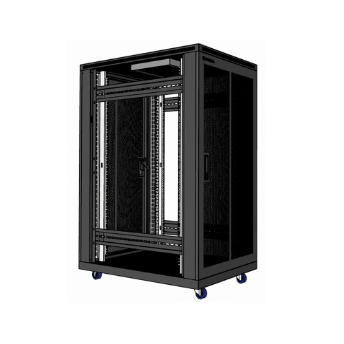 Tủ rack 27U D1000 Màu đen