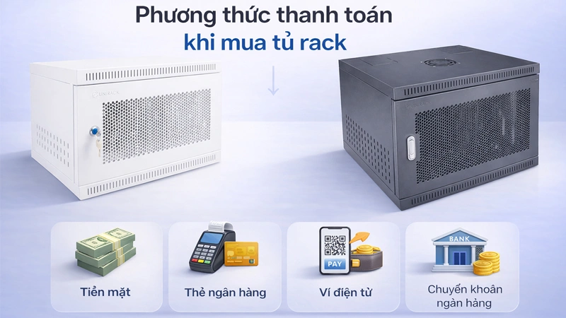 Các phương thức thanh toán tại Unirack Việt Nam