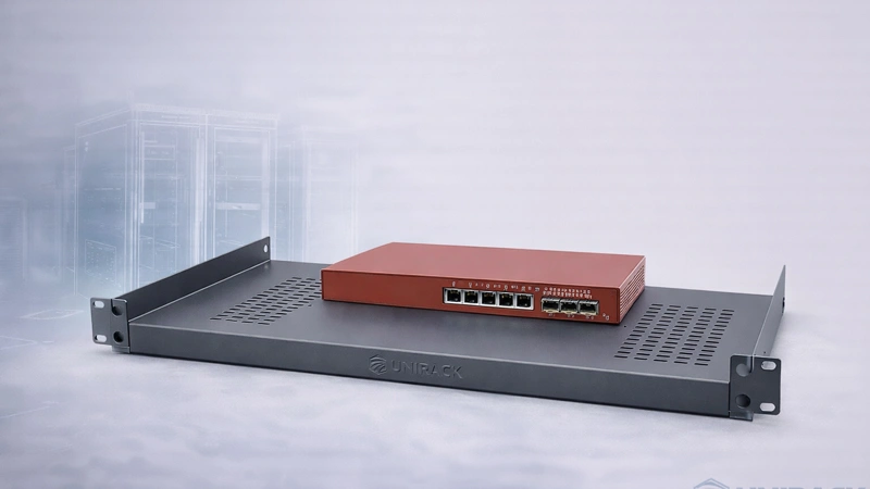 Khay bắt rack chuẩn 19” cho thiết bị tường lửa