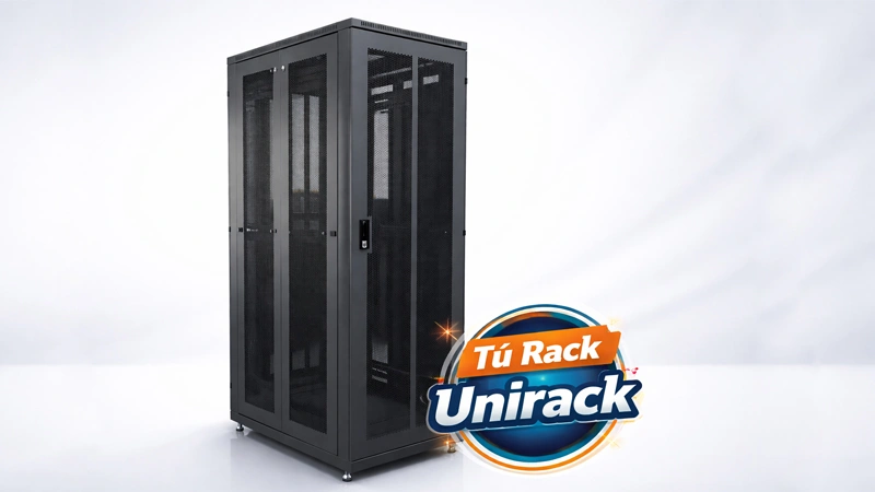 Tủ rack 32U 4 cửa lưới